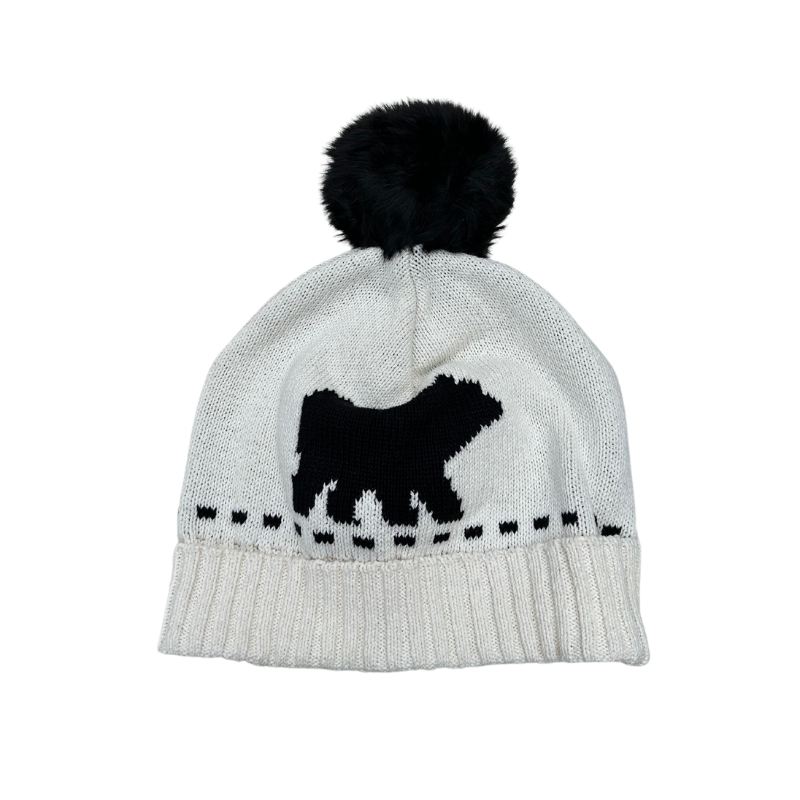 Adirondack Bear Slouchy with Pom Hat