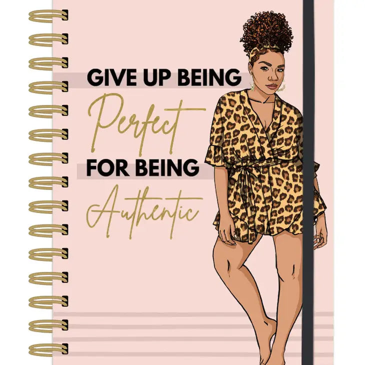 Be Authentic Spiral Journal