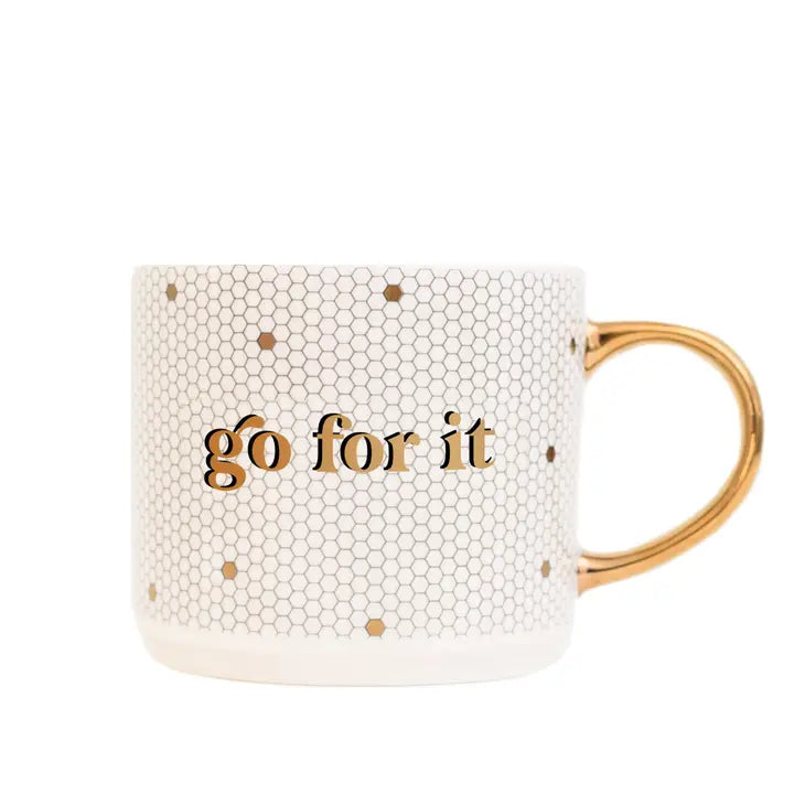 Go For It - Fine Bone China - Mug