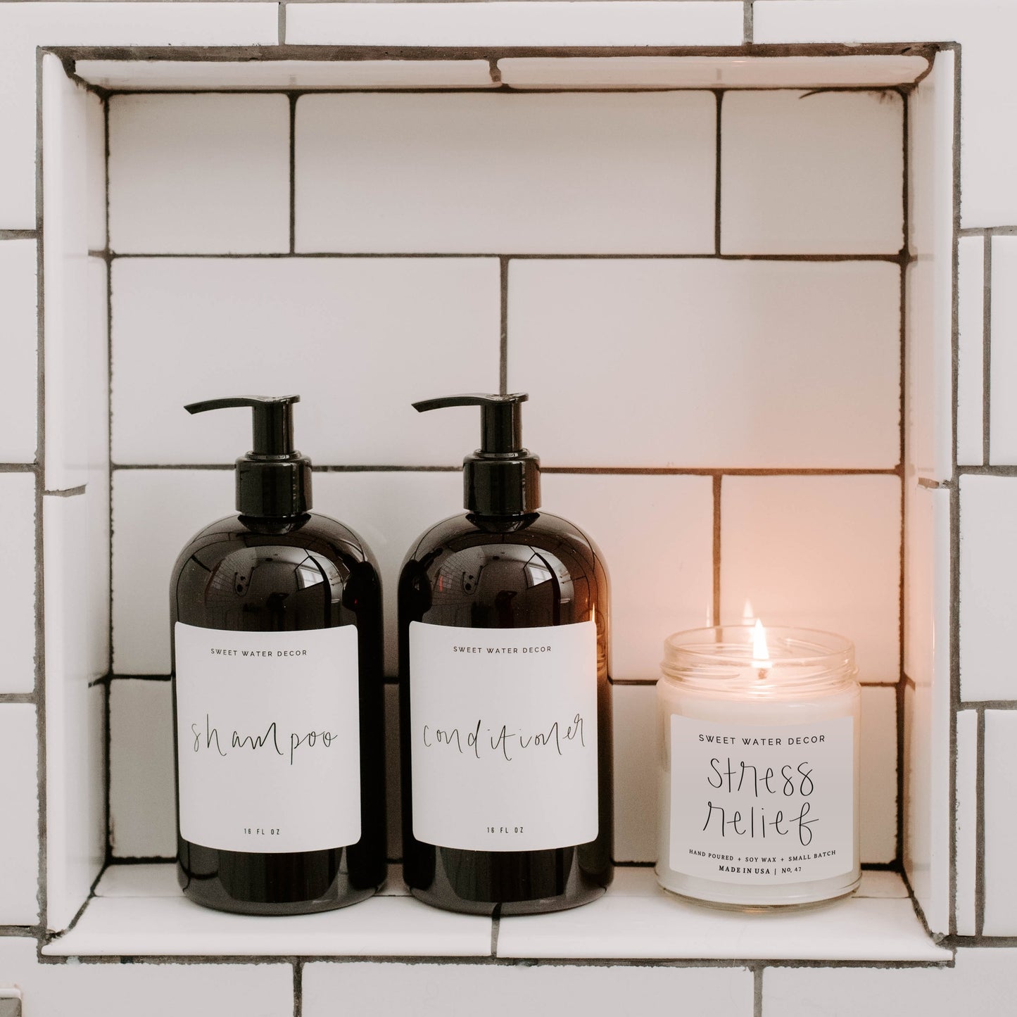 Stress Relief Soy Candle