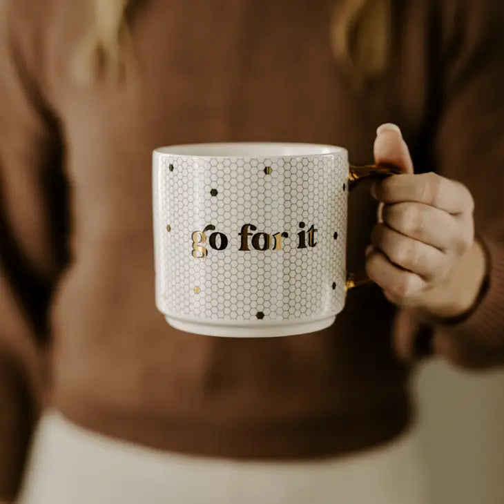 Go For It - Fine Bone China - Mug