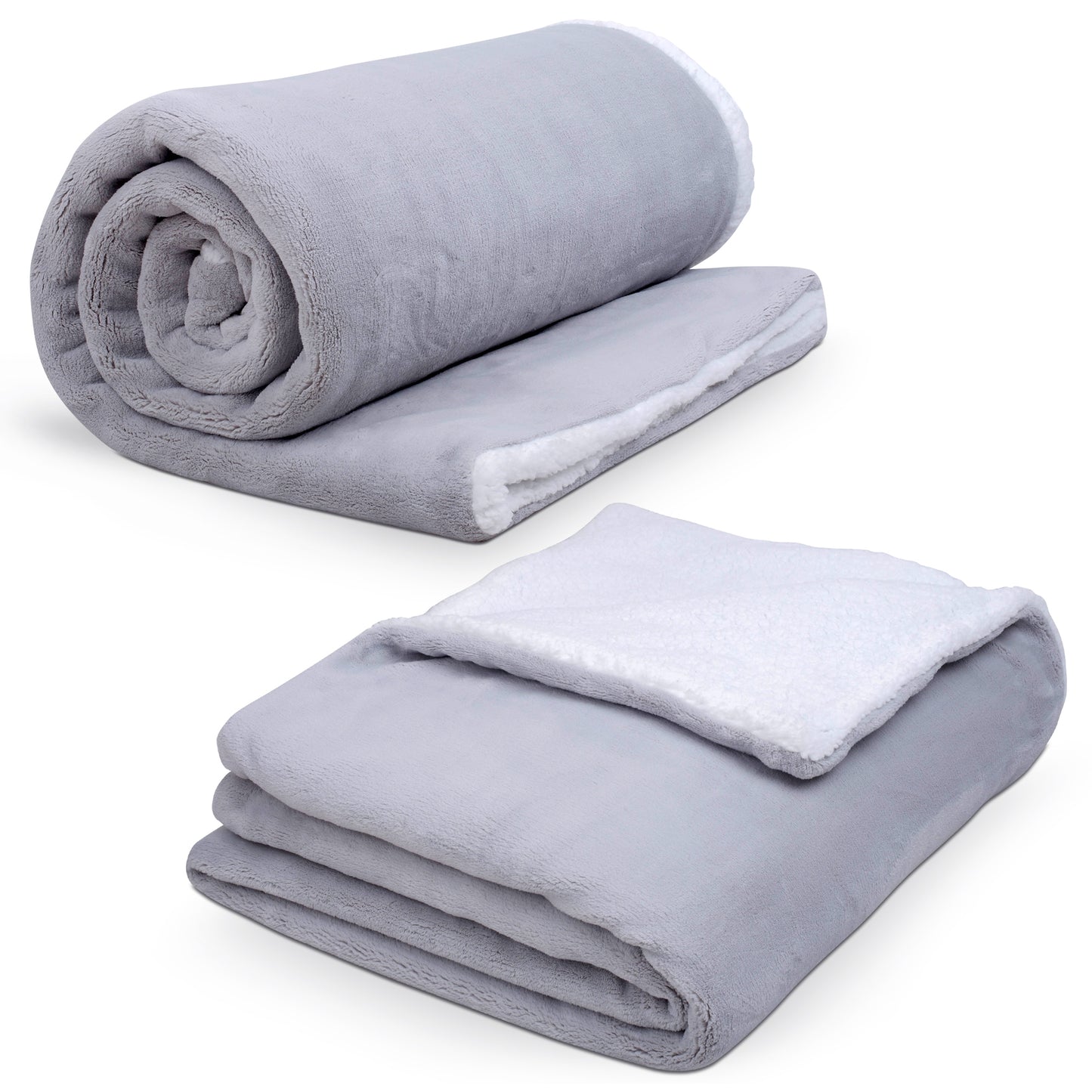 Sherpa Throw 8lb - Grey
