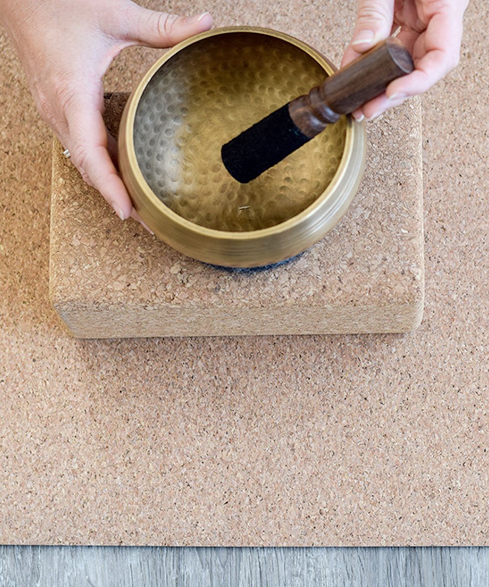 Hand-Hammered Brass Singing Bowl - 4" - Halfmoon