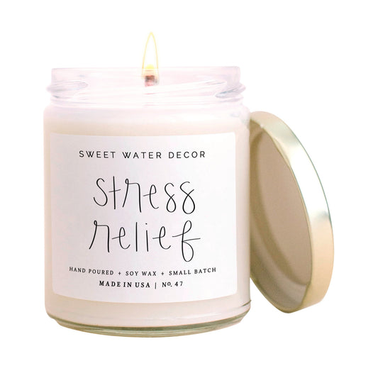 Stress Relief Soy Candle
