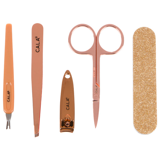 Mani & Brow Essentials Kit 5 Pc Set