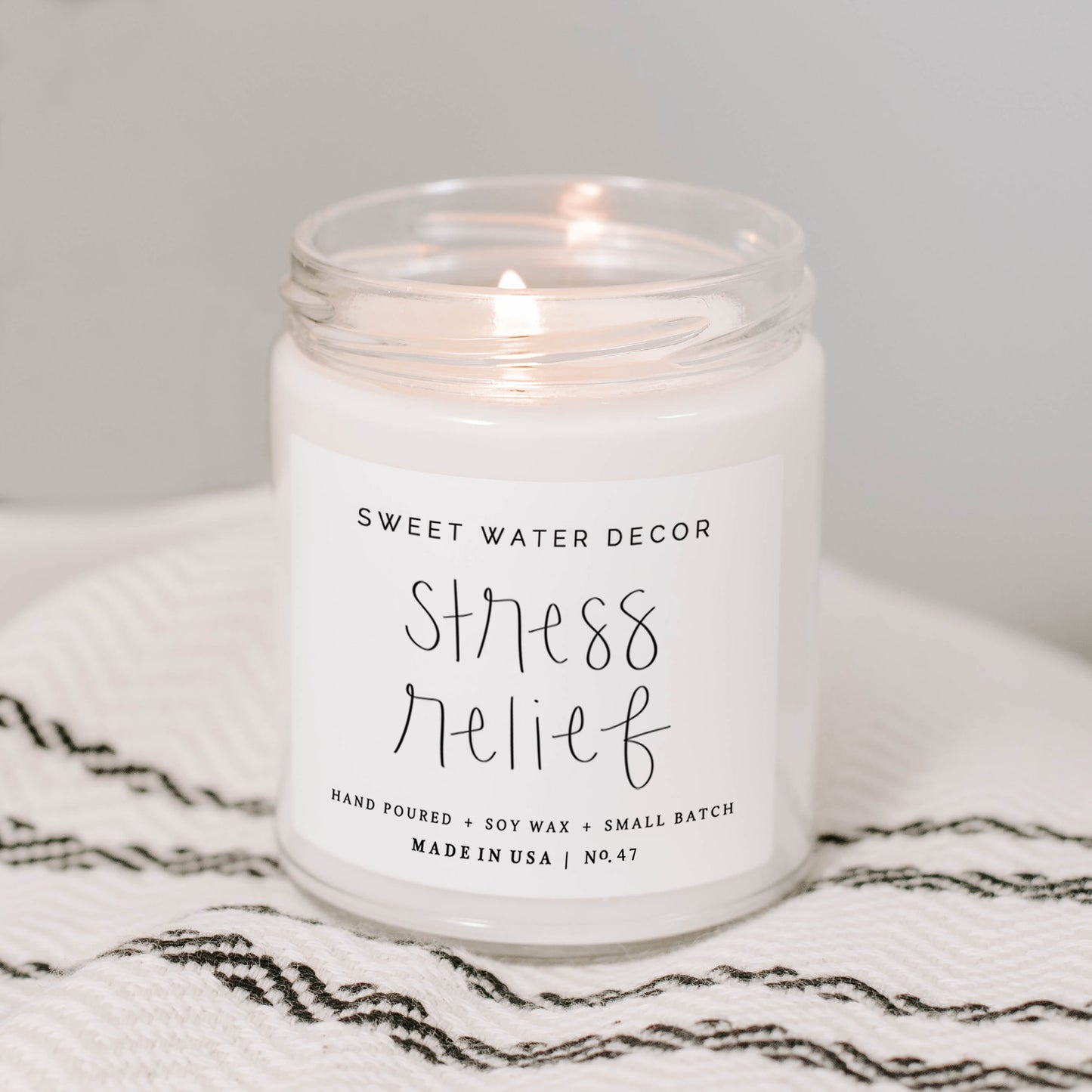 Stress Relief Soy Candle