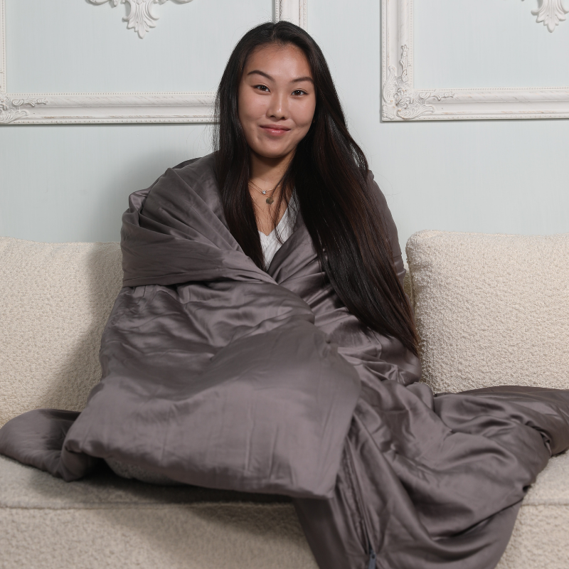 Iced 2.0 Cover - Hush Blankets - White