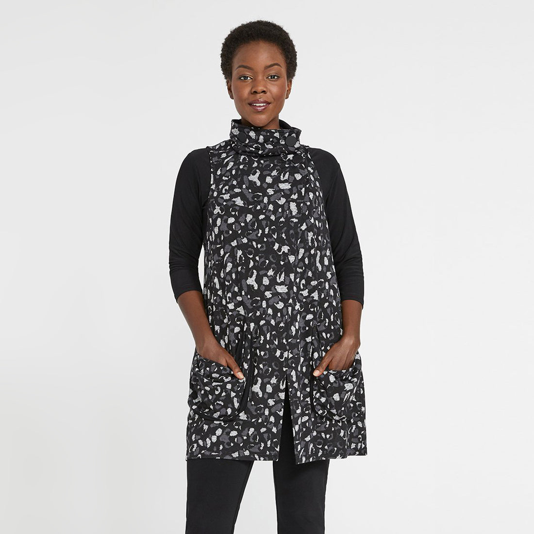 Cats Meow Vest by Sympli Clothing, Canada