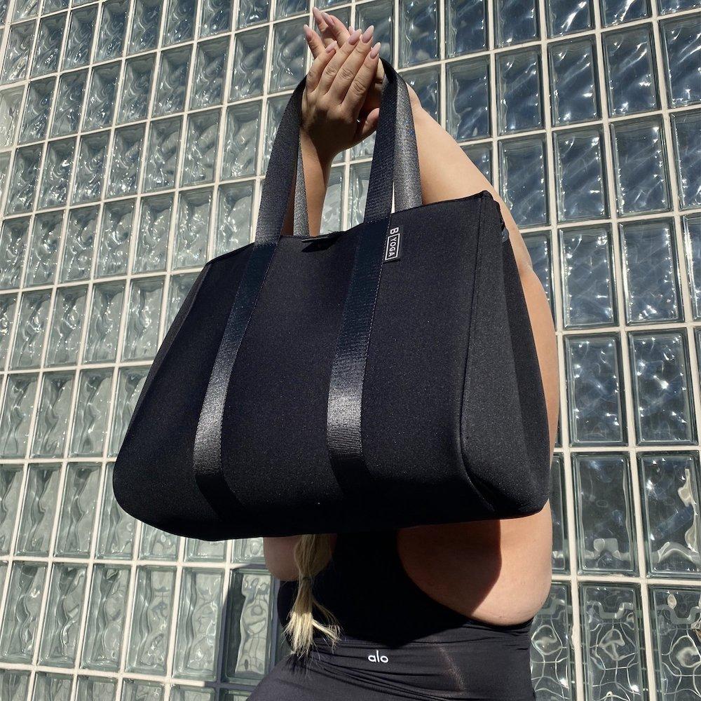 The City Tote - Noir - Yoga Bag, Black, Canada