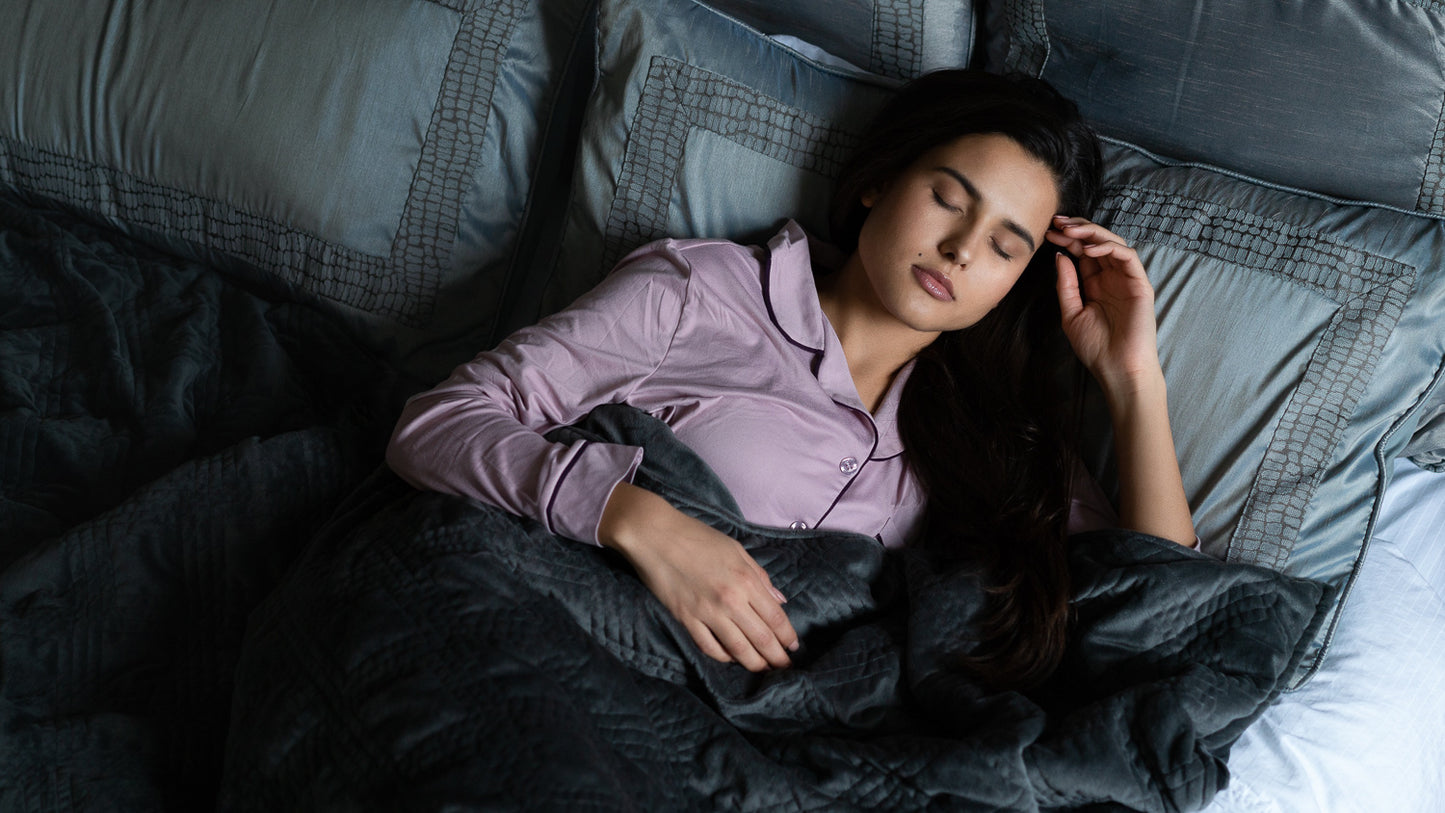 The Hush Classic Weighted Blanket with Duvet Cover