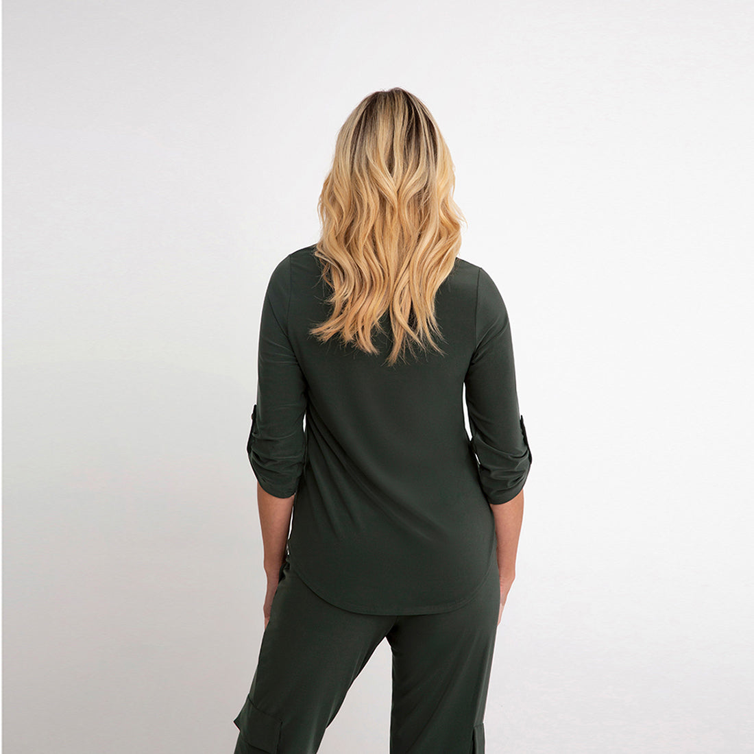 Quest Top, Seaweed, Sympli Clothing, Women's Tops Canada