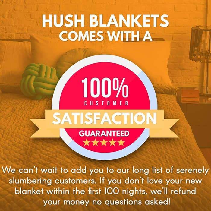 The Hush Classic Weighted Blanket with Duvet Cover