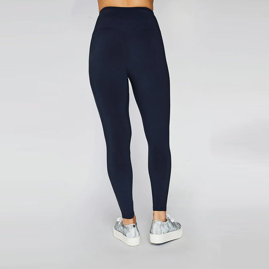 Sympli - Nu Yoke Legging - Made in Canada - Navy - Comfortable