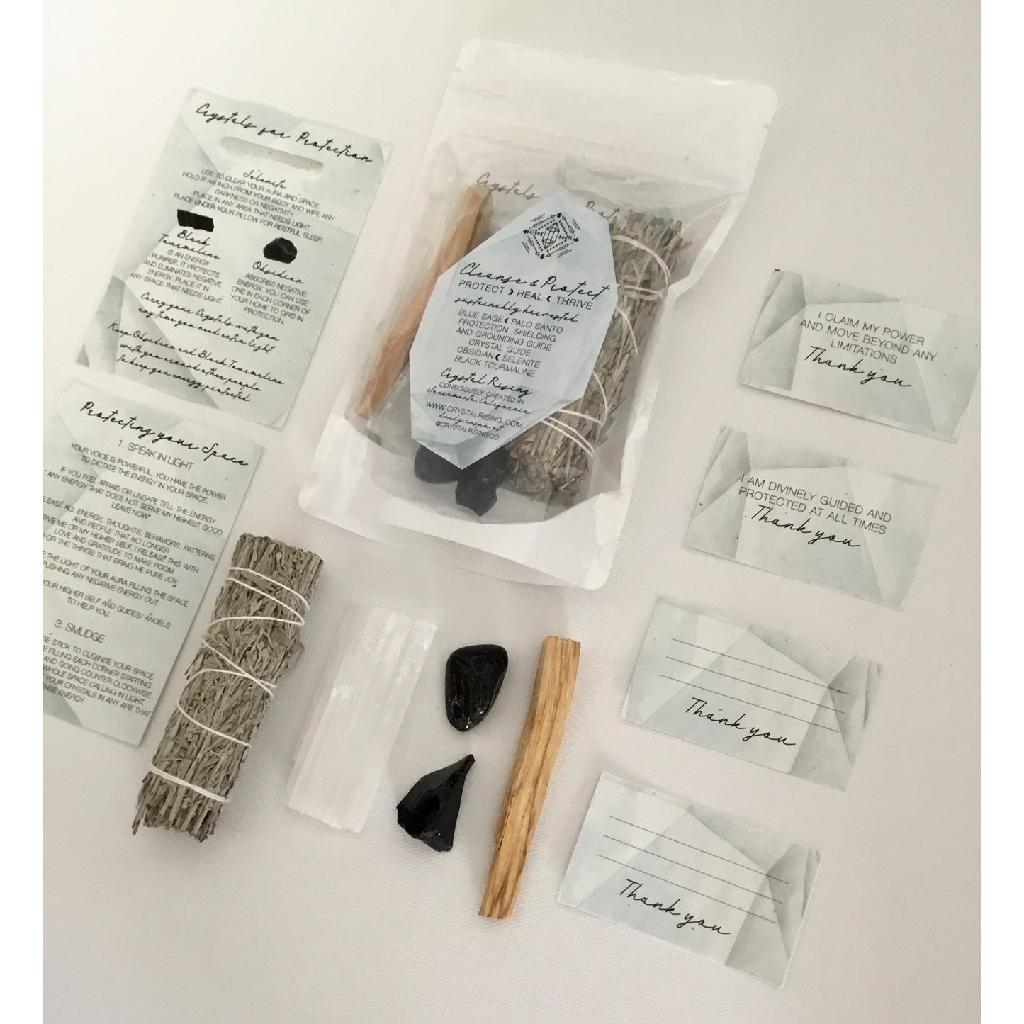 Cleanse and Protect Ritual Sage Kit