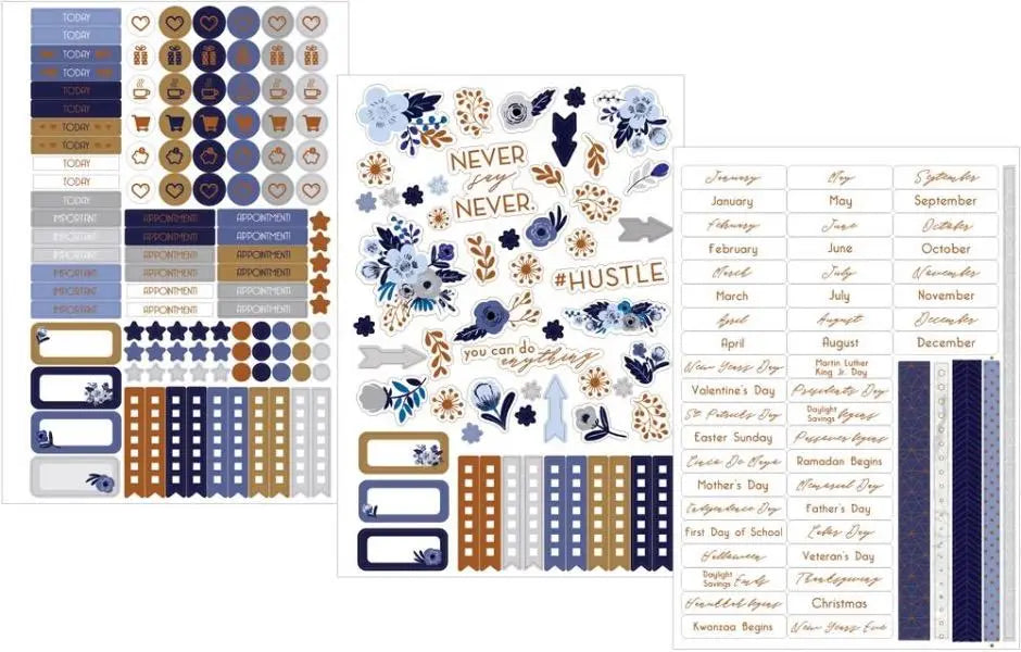 You Got This_Brass Dahlia 12 Month Undated Planner_Toronto_Canada