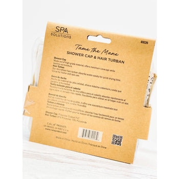 Tame the Mane Shower Hair Set - Cheetah