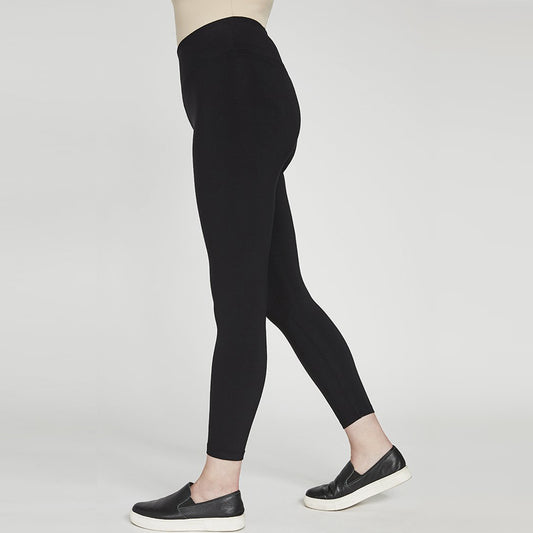 Sympli - Nu Yoke Legging - Made in Canada - Black - Comfortable