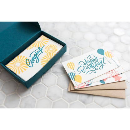 Calligraphy Mini Note - Box Set of 12