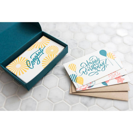 Calligraphy Mini Note - Box Set of 12