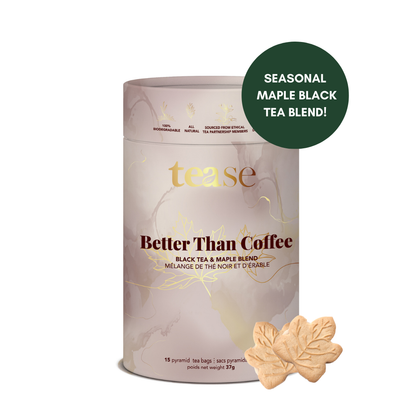 Better Than Coffee |  Energy Maple Vanilla Black Tea