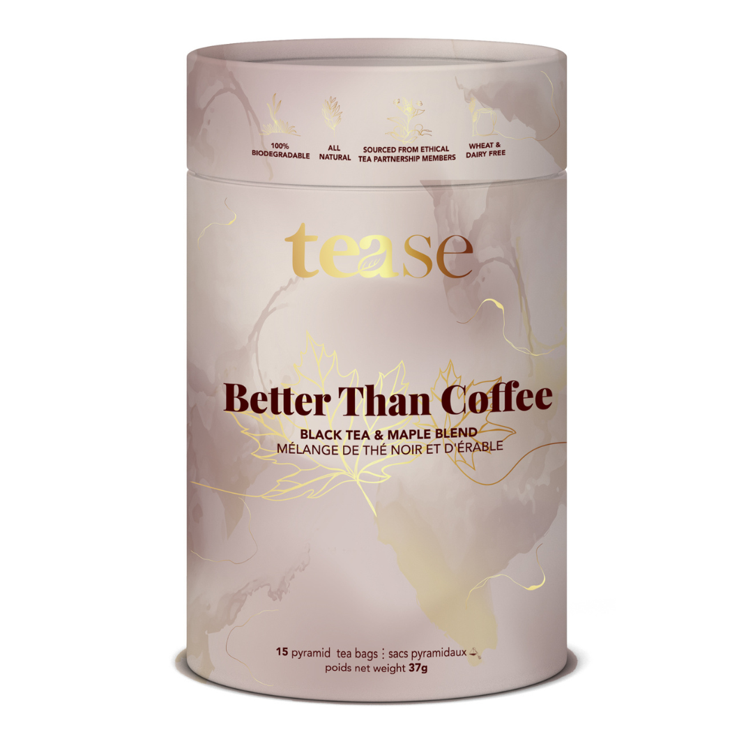 Better Than Coffee |  Energy Maple Vanilla Black Tea