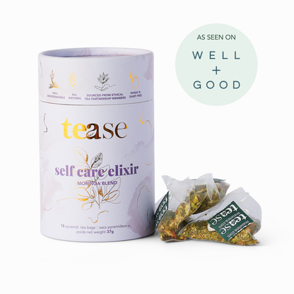 Self Care Elixir Moringa Adaptogenic Superfood Tea Blend