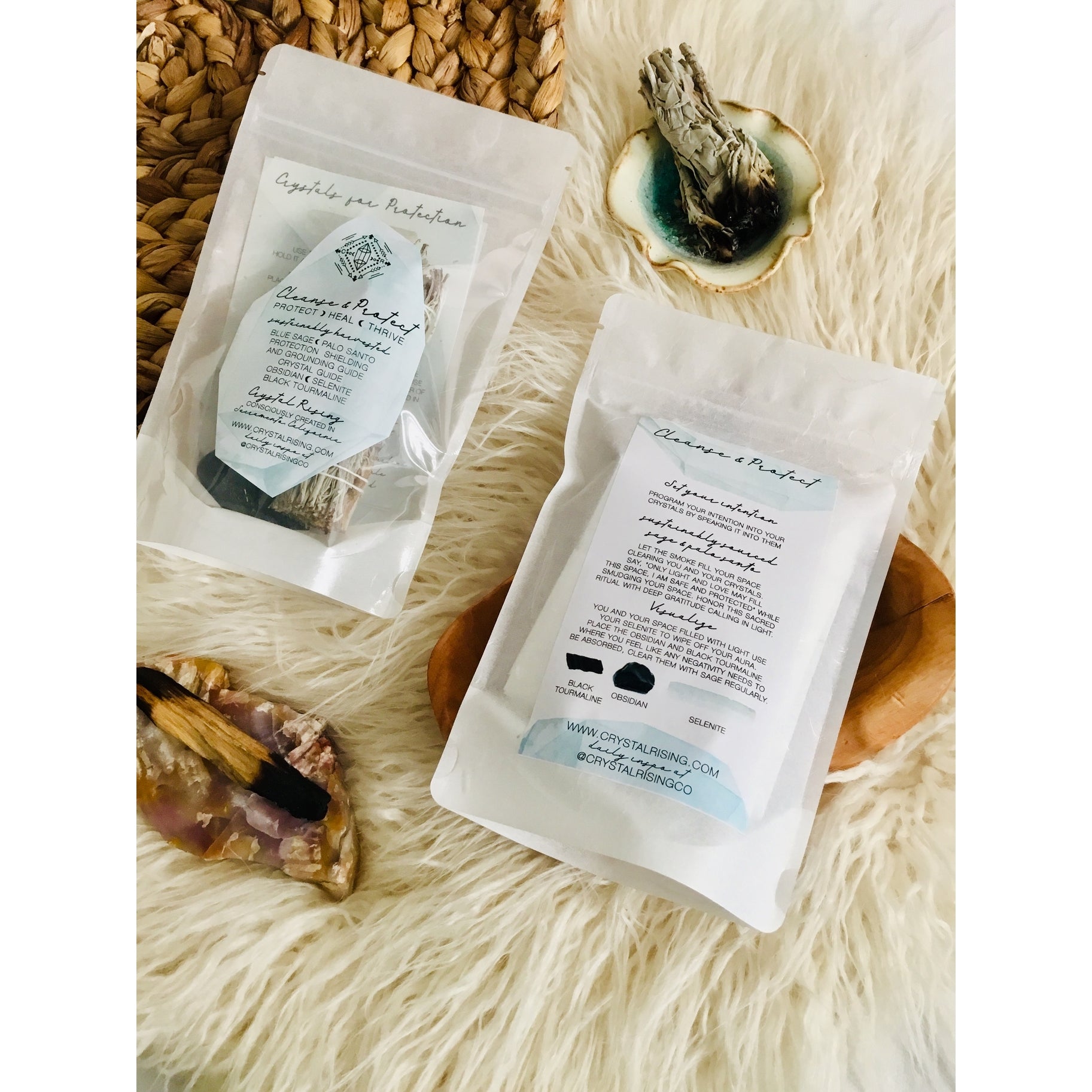 Cleanse and Protect Ritual Sage Kit
