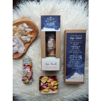 Love and Light Sage Bundle Gift Set