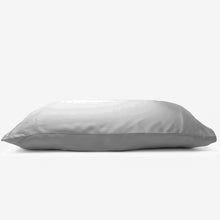 Load image into Gallery viewer, Grey Silk Pillowcase, by BYoga, Canada, Sleep accessories
