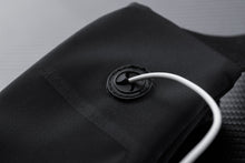 Load image into Gallery viewer, Black Water Resistant Sport Waist Belt
