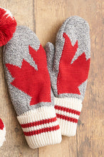 Load image into Gallery viewer, Canadian Maple Leaf Mittens_Winter Accessories

