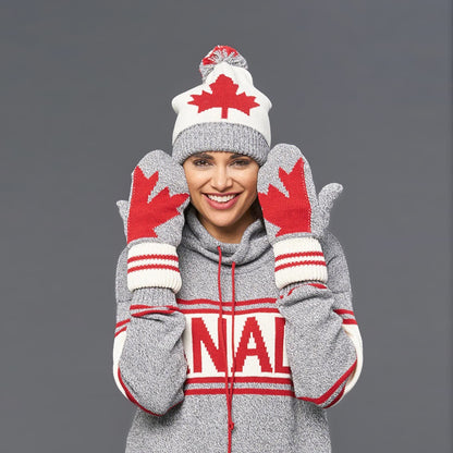 Canadian Maple Leaf Mittens_Winter Accessories