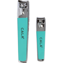 Load image into Gallery viewer, Soft Touch Duo Nail Clipper Set - Mint 
