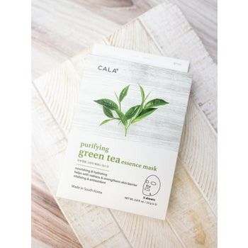 Purifying Green Tea Essence Sheet Masks (5 PKS)
