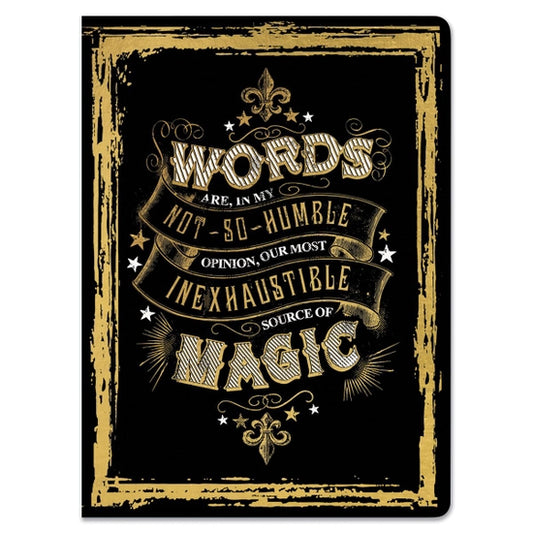 Carnet à couverture souple Mots magiques Harry Potter