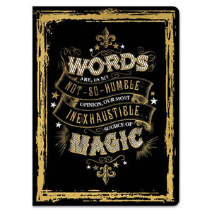 Harry Potter Magical Words Softcover Journal