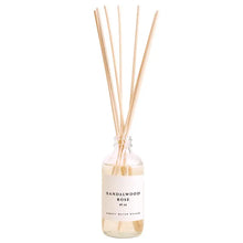 Load image into Gallery viewer, Sandalwood Rose Reed Diffuser - Clear Jar - 3.5 oz
