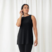 Load image into Gallery viewer, Sleeveless Nu Ideal Tunic - Black
