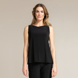 Trapeze Tank Black by Sympli Clothing Canada