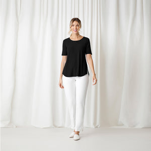 Go To Classic T-Shirt Relax, Short Sleeve, Black